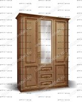 Шкаф 3-дверный Дарина