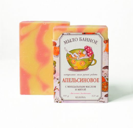 Мыло банное Апельсиновое 145 г