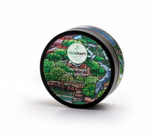 Ecocraft - Маска для волос для увлажнения и восстановления волос "Japanese tea garden" Японский чайный сад 150 мл