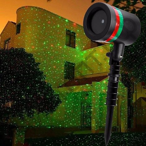 Лазерный проектор Star Shower As Seen on TV Motion Laser Lights Star Projector