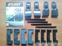 Багажник на крышу Chery Tiggo 5 (T21) 2014-..., гладкая крыша, аэродинамические дуги, опора Е