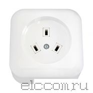 BYLECTRICA Розетка РС32-006 однофазная к разъему, о/у 1/28