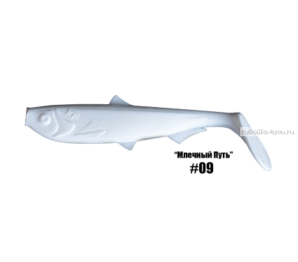 Мягкая прманка Kudinov Fishing Sport Plus 4'' 100мм / цвет: #009 /упаковка 4 шт