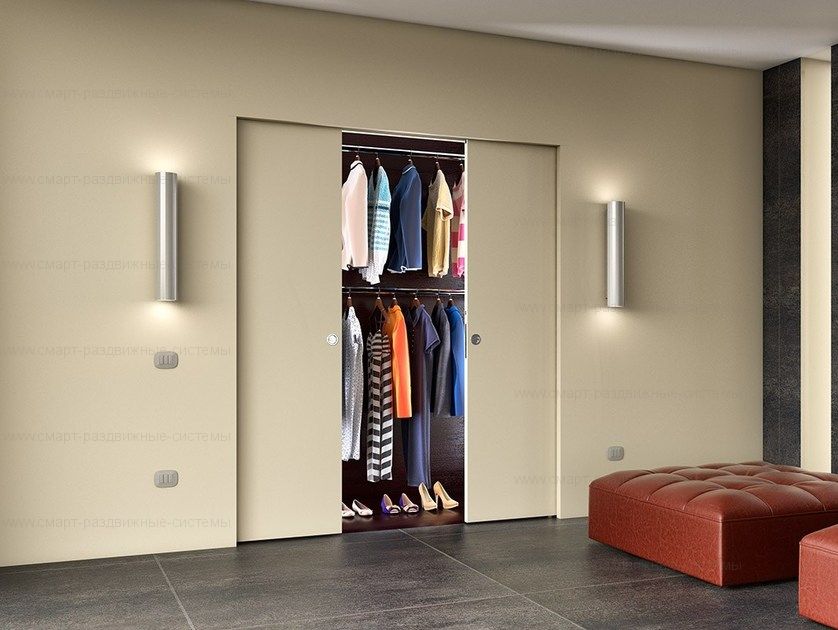 Пенал Eclisse Syntesis Luce Double для двустворчатой раздвижной двери