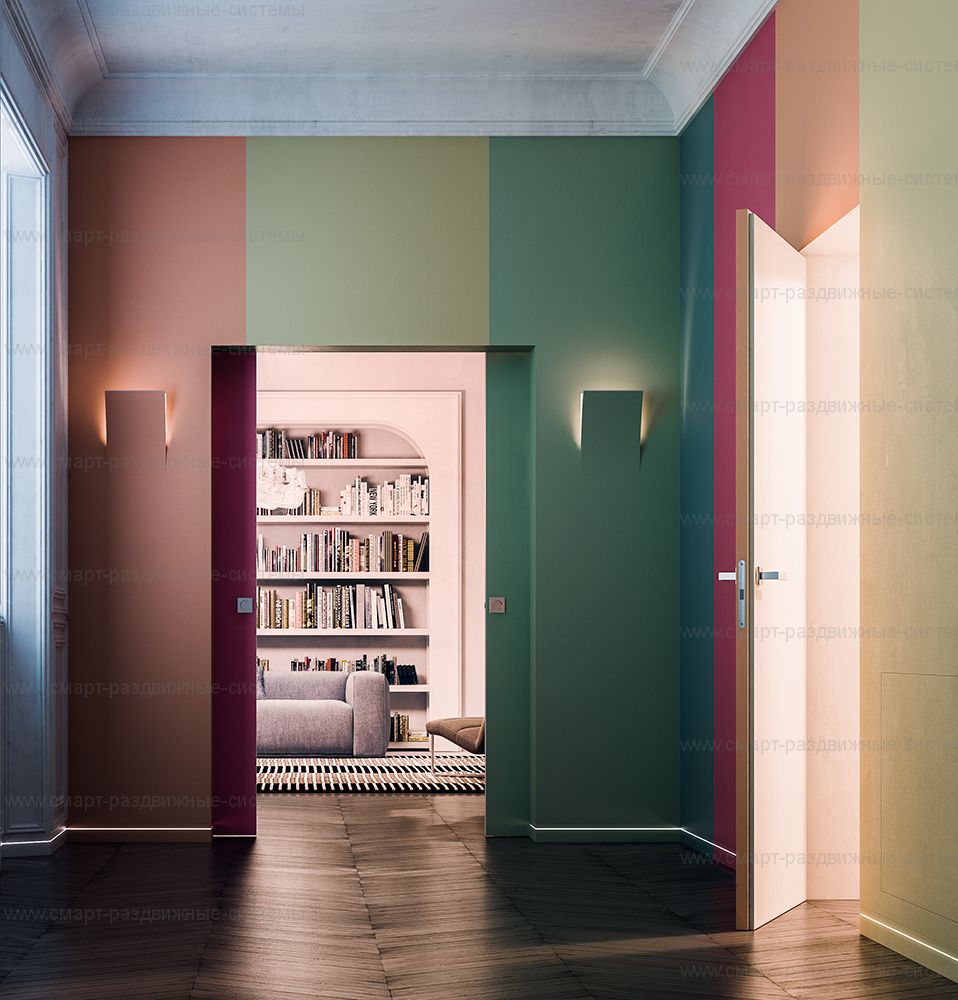 Пенал Eclisse Syntesis Line Double для полотен до 2700 мм