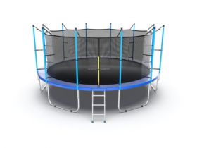 Батут EVO jump Internal 16ft (Blue) (488см) внутренняя сетка и лестница