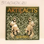 Серьги-гвоздики "Мишка с медвежонком" (JJ США)