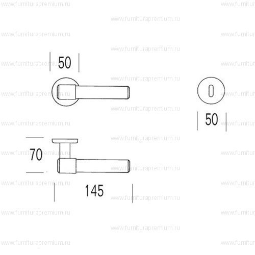 Ручка Salice Paolo Ghost 4820