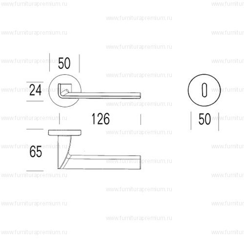 Ручка Salice Paolo Edge 6140