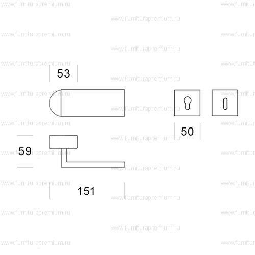 Ручка Salice Paolo Page 6125