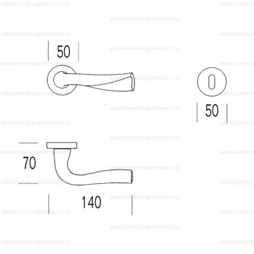 Ручка Salice Paolo Tilia 6010