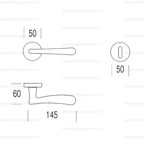 Ручка Salice Paolo Tulipano 6015