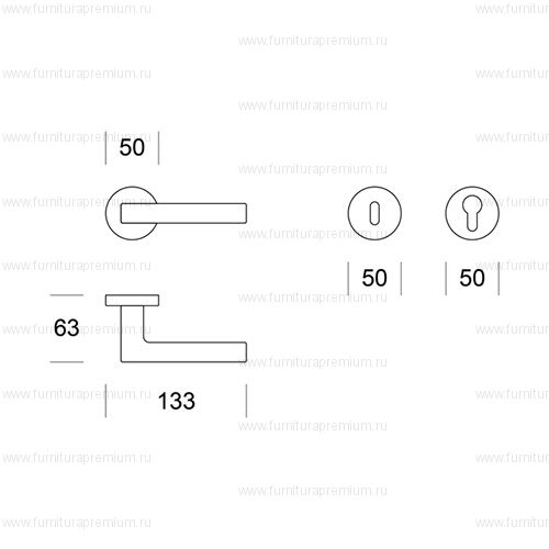 Ручка Salice Paolo Unit 6200