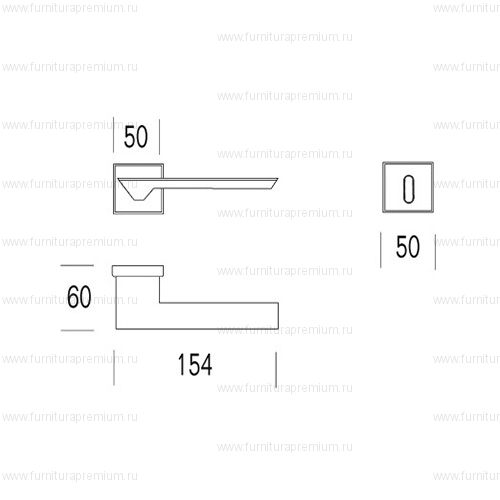 Ручка Salice Paolo Cedro SQ 6075