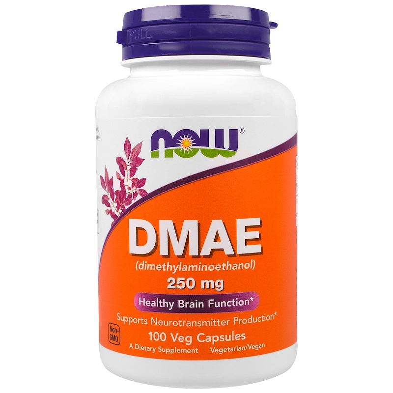 Now Foods, DMAE (ДМАЕ) 100 капс.