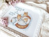 Схема для вышивки крестом Little bunny. Отшив.