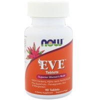Now Foods, Женские мультивитамины Eve (Ева), 90 табл.