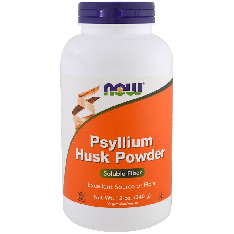 Now Foods, Порошок из оболочек семян подорожника (Псиллиум), 12 унций (340 г)