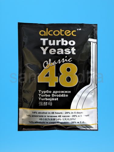 Дрожжи Alcotec 48 Turbo