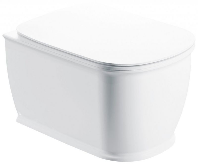 Подвесной унитаз безободковый BelBagno Prado BB10150CH