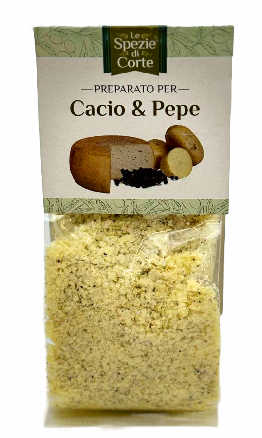 Специи сыр и перец 50 г, La Corte d'Italia. Le spezie Cacio e pepe 50 g