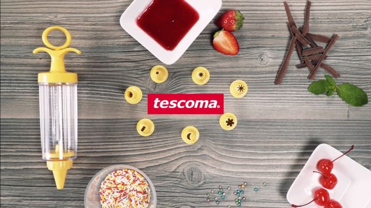 Шприц кондитерский поршневый DELICIA Tescoma 8 насадок 630527