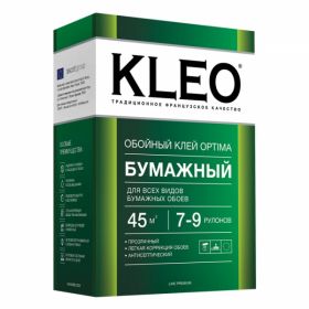 Клей для Бумажных Обоев Kleo Optima 160гр на 7-9 рулонов