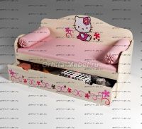 Кровать для девочек Китик, арт. 40002 (70х160)