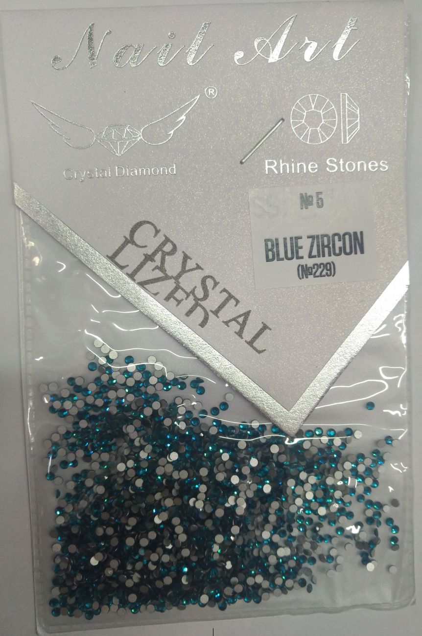 Стразы Nail Art SS5 BLUE ZIRCON (№229) 1440 шт