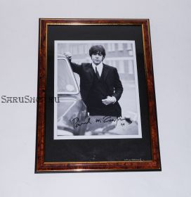 Автограф: Пол Маккартни. The Beatles