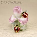 Парные броши "Божьи коровки" (США)