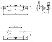 Fima carlo frattini Fimatherm смеситель для душа F4075/3 схема 1