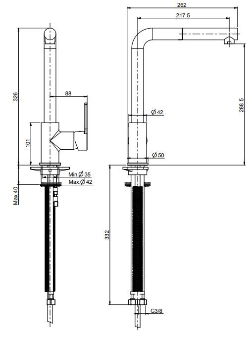 Fima carlo frattini Kitchen смеситель для кухни F7029NOT ФОТО