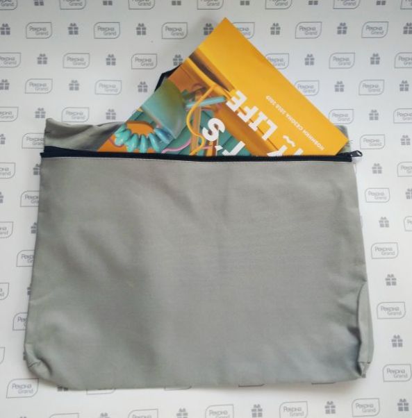 Сумка для документов Paper серая