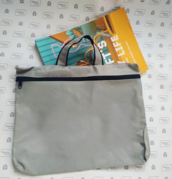 Сумка для документов Paper серая