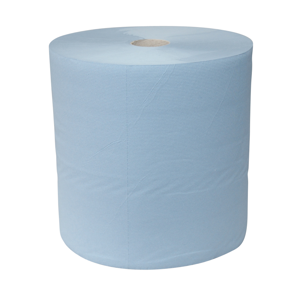 Isistem Бумага протирочная ICLEAN ECO, голубая, 2-сл., 22см. х 36см., в рулоне 600шт.