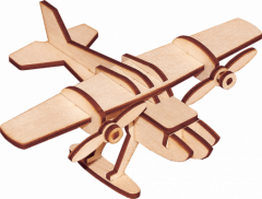 Деревянный конструктор самолет