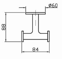 Zucchetti Pan крючок для ванной ZAC651 схема 1