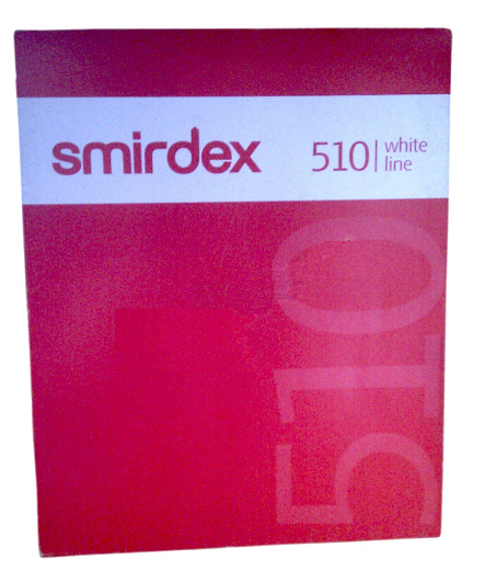 Smirdex P120 Абразивная бумага 510, 8 отверстий, 70мм. х 198мм., (пачка 50 шт.)