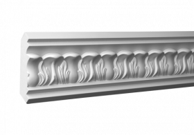 Карниз Европласт Лепнина 1.50.195 Д2000хШ55хВ51 мм