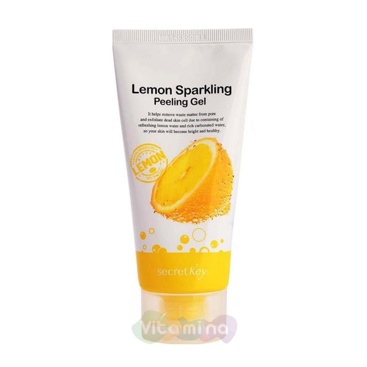Secret Key Пилинг-гель с экстрактом лимона Lemon Sparkling Peeling Gel, 120 мл
