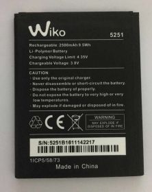 Оригинальный аккумулятор для Wiko 5251