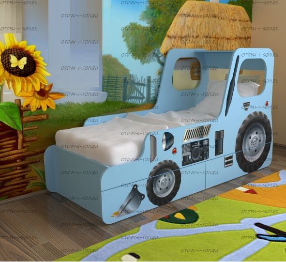 Кровать Трактор