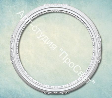 Молд "Круглая рамка" 0502