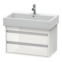 Тумба под раковину Duravit Ketho KT 6637 75x44 схема 2