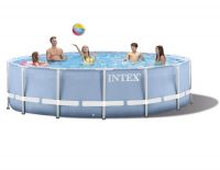 Каркасный бассейн Intex Prism Frametm 26726NP (457х122) с картриджным фильтром