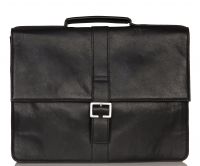 Кожаный мужской портфель HIDESIGN Brad Black