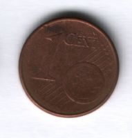 1 евроцент 2004 года Германия