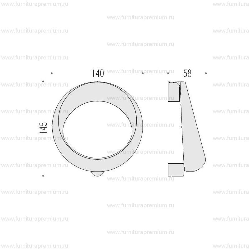Дверная стучалка Colombo Flessum CB115