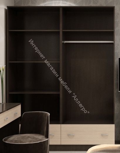 Шкаф "Ронда ШК-4" с зеркалом